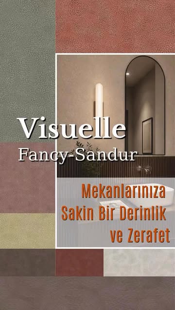 Dekoratif iç mekân yüzey uygulaması